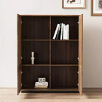 Sillas auxiliares de comedor Kurmer de madera maciza, juego de 2, roble natural