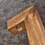 Mesa de centro redonda moderna de MDF texturizado de 31,4 pulgadas, mesa rústica para sala de estar, gris