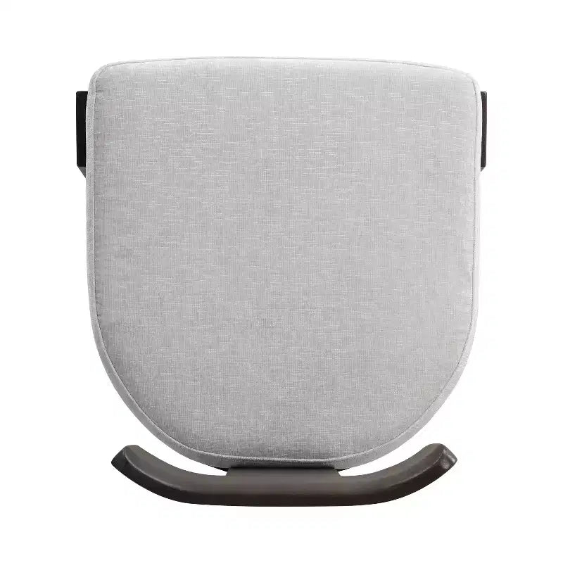 Christopher Knight Home Gaynor Sillas de comedor tapizadas en chenilla de madera de caucho de estilo moderno de mediados de siglo (juego de 2)
