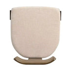 Christopher Knight Home Gaynor Sillas de comedor tapizadas en chenilla de madera de caucho de estilo moderno de mediados de siglo (juego de 2)