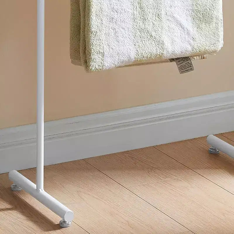 Perchero Valet para Trajes con Barra, Bandejas de Almacenamiento y Percha, Organizador Independiente para Dormitorios y Entradas