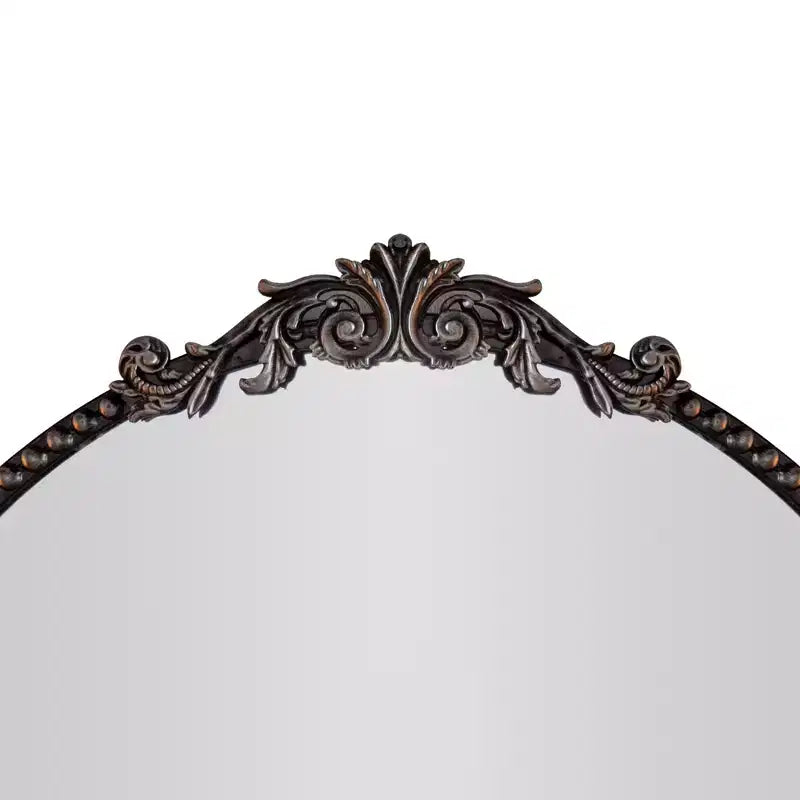 Espejo decorativo redondo de metal Maxax