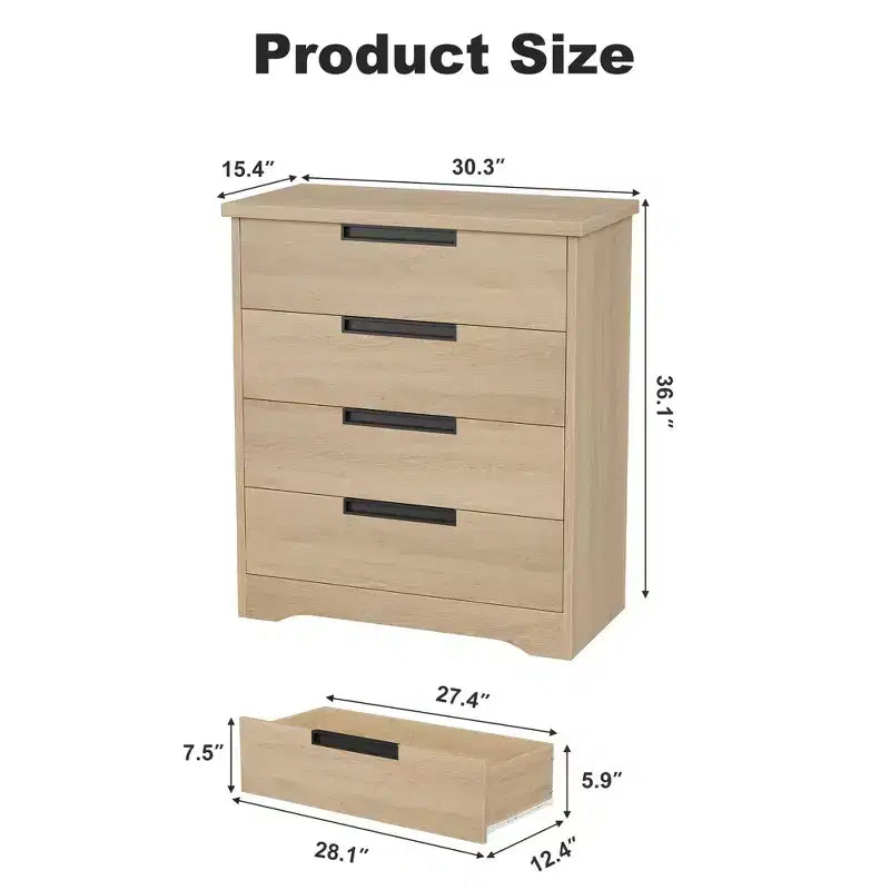 Cómoda para dormitorio, mesita de noche con 3 cajones de gran almacenamiento, cómoda organizadora pequeña y moderna, mesa auxiliar para sala de estar, guardería