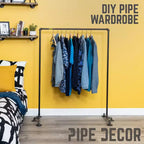 Perchero independiente de PIPE DECOR
