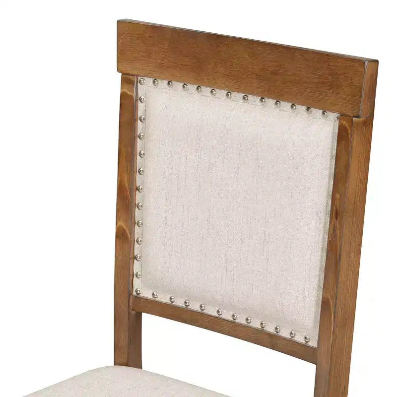 Juego de mesa de cocina de granja para 4 personas, juego de mesa de comedor redonda extensible de madera y 4 sillas tapizadas, juego de comedor retro para cocina