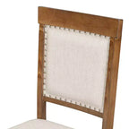 Juego de mesa de cocina de granja para 4 personas, juego de mesa de comedor redonda extensible de madera y 4 sillas tapizadas, juego de comedor retro para cocina