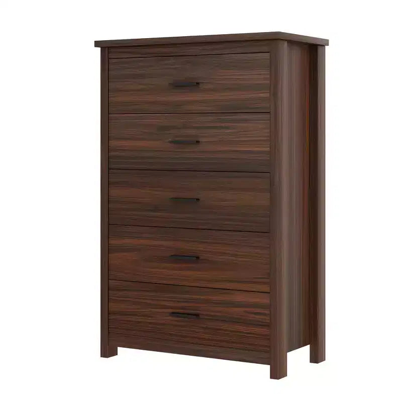 Juegos de dormitorio de 4 piezas, base de cama Queen con cabecera de almacenamiento, 2 mesitas de noche y 1 tocador