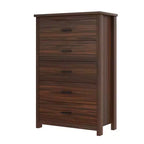 Juegos de dormitorio de 4 piezas, base de cama Queen con cabecera de almacenamiento, 2 mesitas de noche y 1 tocador