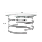 Mesa de centro Nova - Plateada