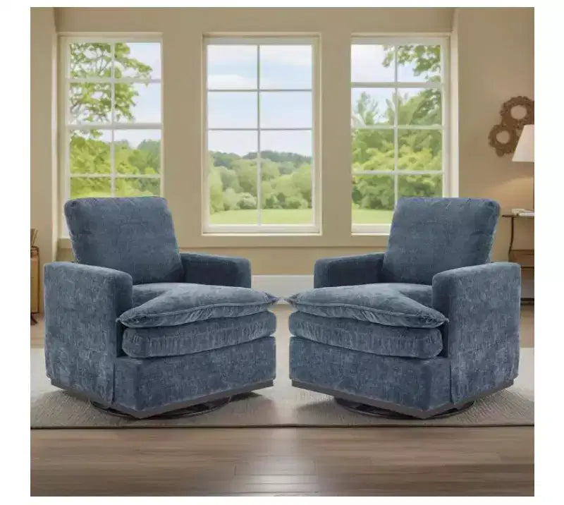 Sillón moderno y cómodo tapizado con cojín de respaldo, butaca giratoria cuadrada de 360 grados para sala de estar, beige