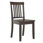 Sillas de comedor Mission Back Wood (juego de 2)