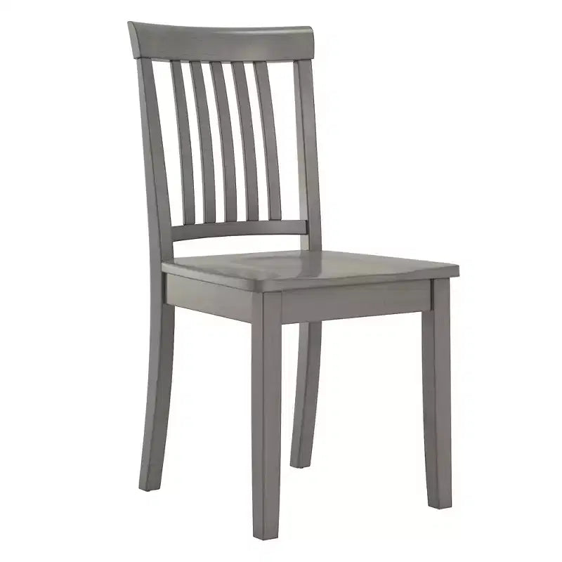 Sillas de comedor Mission Back Wood (juego de 2)