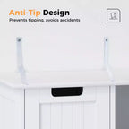 Armario de almacenamiento independiente de 4 cajones con estante abierto, mueble de suelo de madera para recibidor, baño, dormitorio y sala de estar