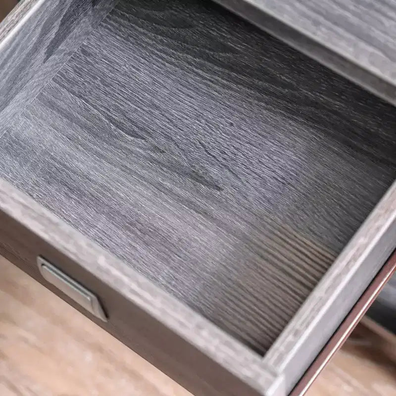Mesa Auxiliar Arcana de 1 Cajón Gris - HOMES: Inside + Out