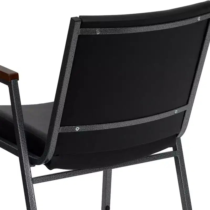 Silla apilable de alta resistencia con brazos de la serie HERCULES