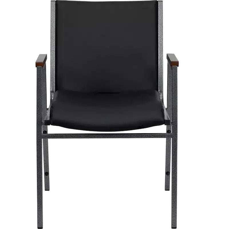 Silla apilable de alta resistencia con brazos de la serie HERCULES