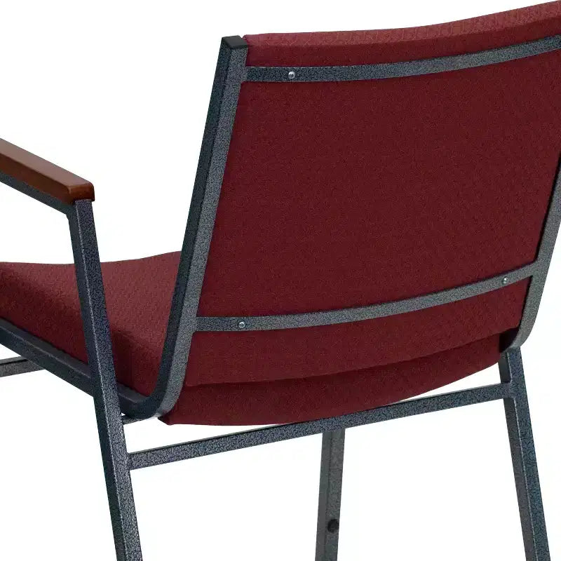 Silla apilable de alta resistencia con brazos de la serie HERCULES