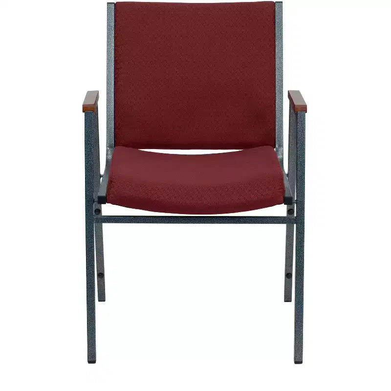 Silla apilable de alta resistencia con brazos de la serie HERCULES