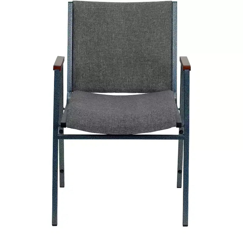 Silla apilable de alta resistencia con brazos de la serie HERCULES
