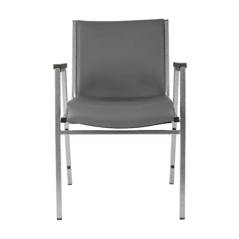 Silla apilable de alta resistencia con brazos de la serie HERCULES