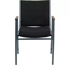 Silla apilable de alta resistencia con brazos de la serie HERCULES