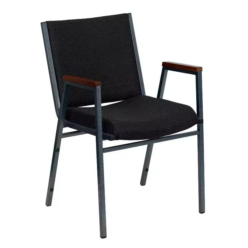 Silla apilable de alta resistencia con brazos de la serie HERCULES