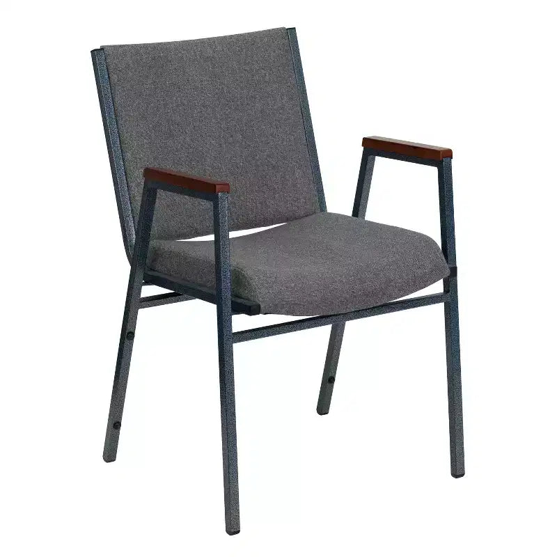 Silla apilable de alta resistencia con brazos de la serie HERCULES