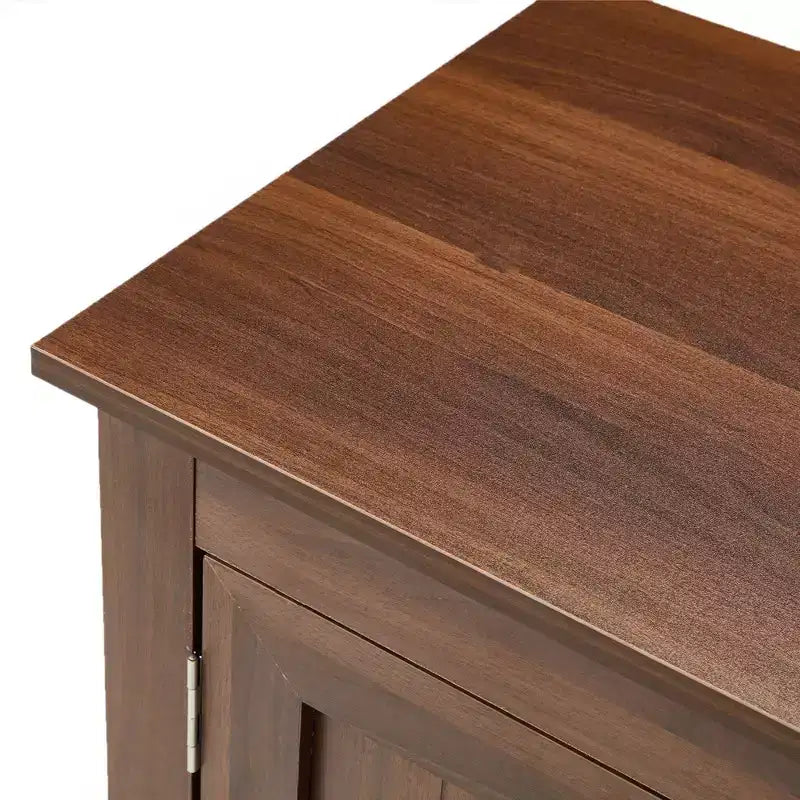 Mueble de TV Consola Mesa Almacenamiento Gabinete Centro de Entretenimiento para Cine en Casa, Dormitorio, Sala de Estar, y Soporta Televisores de Hasta 110 Libras