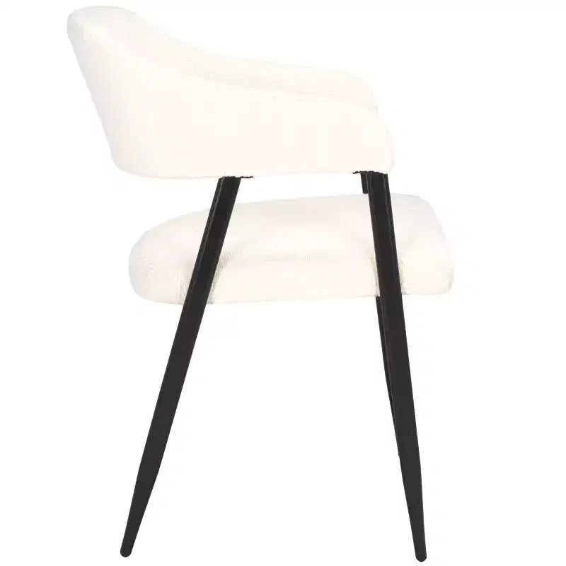 Silla de comedor - DCH1105 - Blanco/Negro