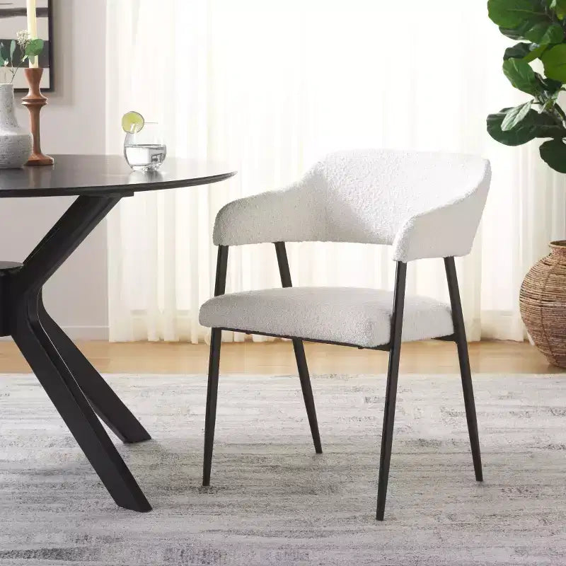 Silla de comedor - DCH1105 - Blanco/Negro