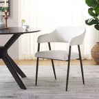 Silla de comedor - DCH1105 - Blanco/Negro