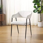 Silla de comedor - DCH1105 - Blanco/Negro