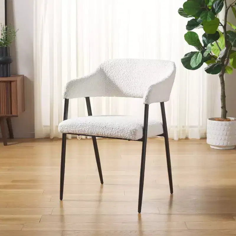 Silla de comedor - DCH1105 - Blanco/Negro