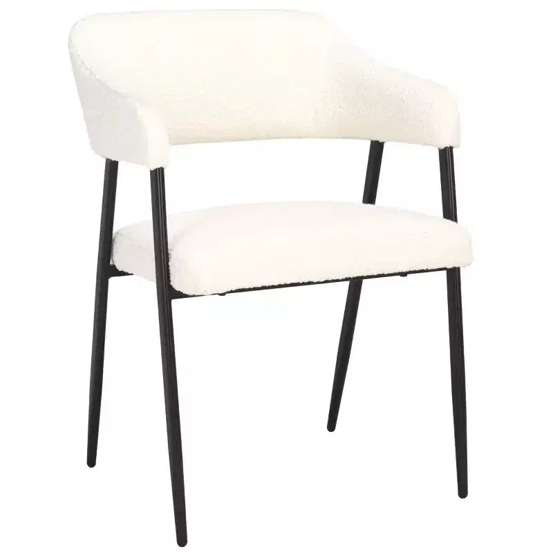Silla de comedor - DCH1105 - Blanco/Negro