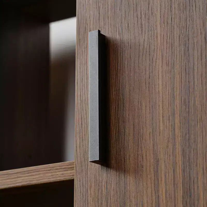 EUREKA ERGONOMIC Estantería de Madera Napa, Almacenamiento Inferior, Estantes Ajustables